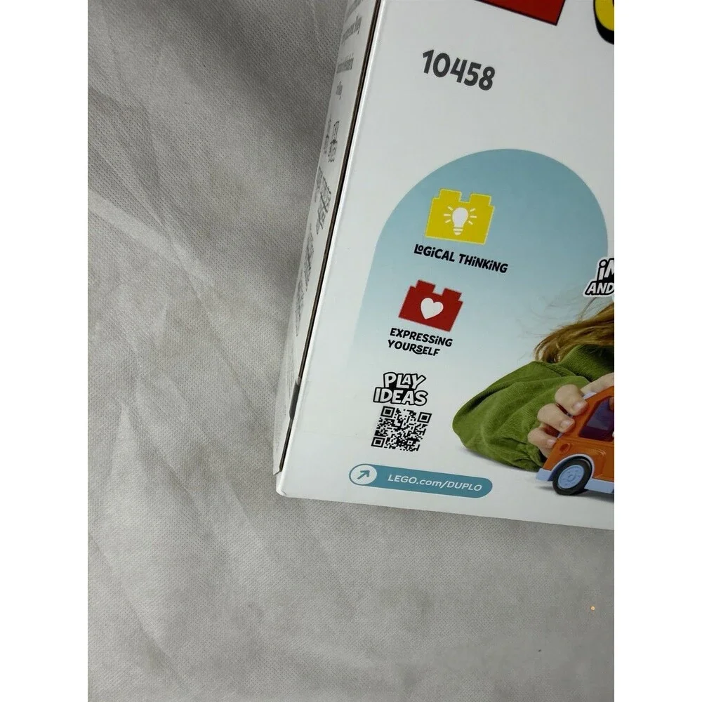 LEGO DUPLO 10458 Ice Cream Trip with Bluey & Dad Bandit Figures 22pc NEW Sealed